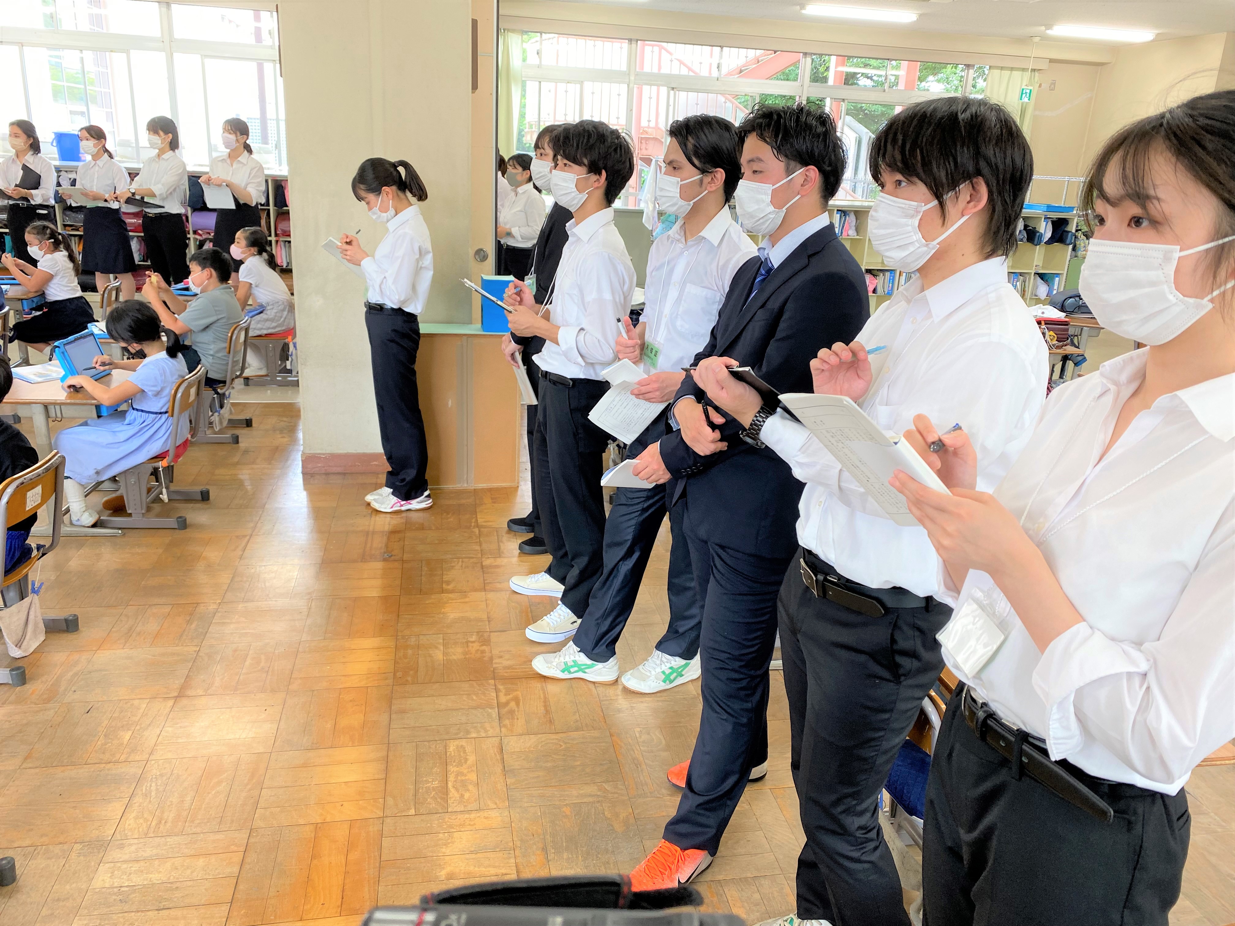 3年生 専門演習Ⅲ 授業観察 ～埼玉大学教育学部附属小学校 生活科
